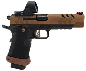 Kimber 3500055 2K11 Target OI 9mm 20+1 5" BBL Coyote PVD Aluminum Grip