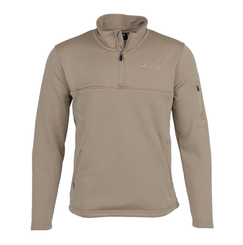 Benelli Fleece Pullover Hunting Jacket, Flat Dark Earth 1/4 Zip XXL