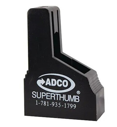 ADCO Super Thumb Speed Loader For Most .380 Single-Stack Magazines Black