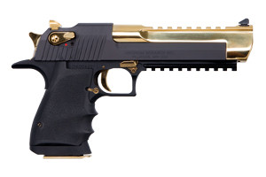 Magnum Research Desert Eagle Mark XIX 50AE 7+1 DE50BATG Black & Gold