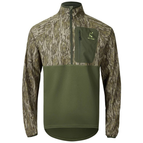 Drake Waterfowl Men's SWT Eqwader Half Zip Pullover Bottomland X-Large