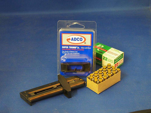 ADCO STJR Super Thumb JR Mag Loader 22 LR Ruger 22 Target Pistol