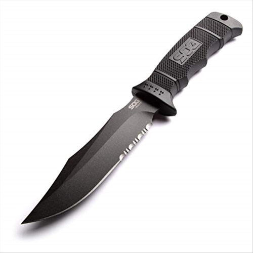 SOG SEAL Pup Tactical Survival & Hunting Knife 4.75" Fixed Blade - USED