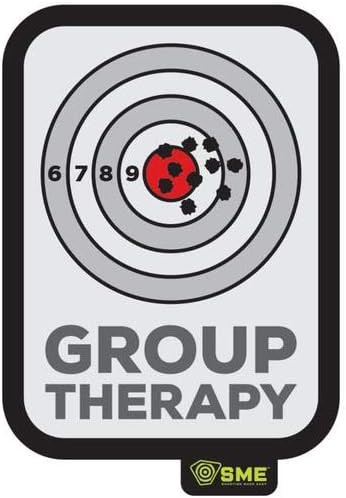 SME Shooting Made Easy Morale Patch Hook & Loop Closure - Group Therapy