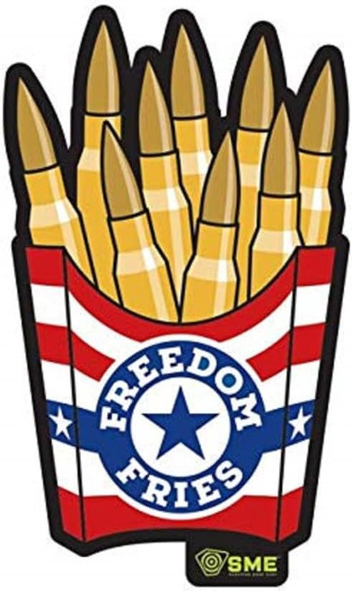 SME Shooting Made Easy Morale Patch Hook & Loop Closure - Freedom Fries