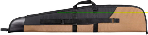Bulldog Cases Superior Series 48" Scoped Rifle Soft Case Black/Tan/Leather