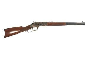 Cimarron CA2011G35 1873 Saddle 45 LC 18" BBL Blued Octagon Case Hardened