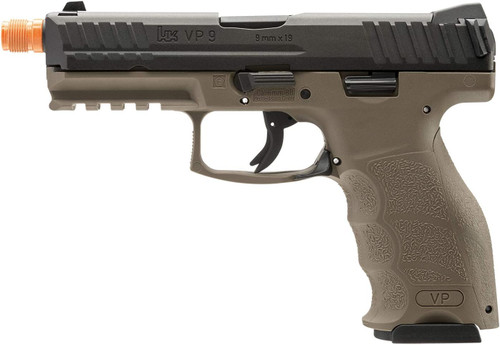 Umarex Elite Force HK VP9 GBB Blowback 6mm BB Airsoft Gun Dark Earth Brown