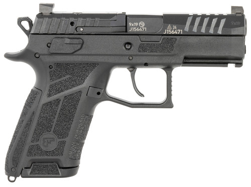 CZ USA 91660 P-09 C Nocturne Compact 9mm 15+1 3.74" BBL Black Optic Cut