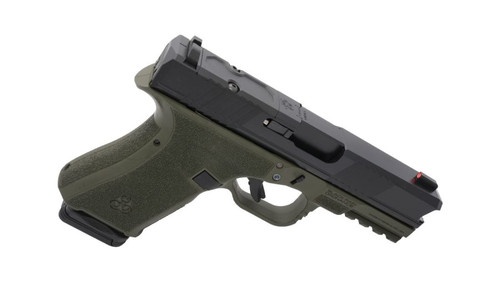 Black Rain Ordnance 9 MM 4" BBL Black OD Green BR0-SS25-FLPKG-08