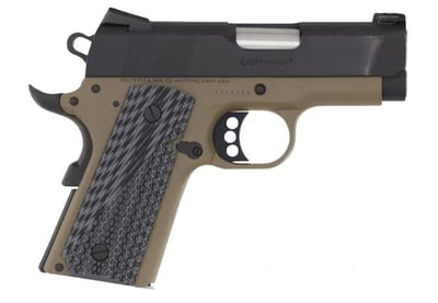 Colt Defender O7800XEFDE 45 ACP 3" BBL Two Tone FDE/ Black 6+1