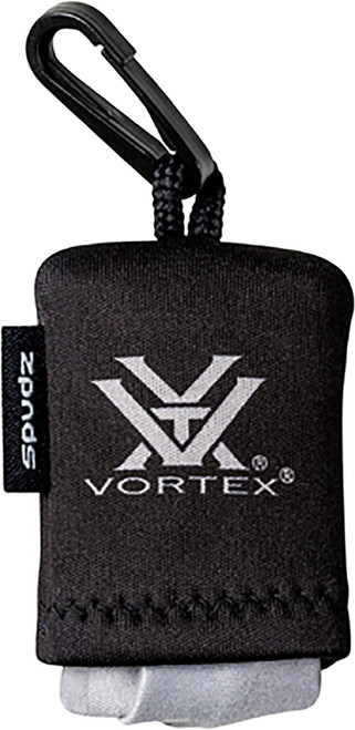 Vortex Optics Spudz Microfiber Lens Cleaning Cloth W/ Pouch & Clip SPUD