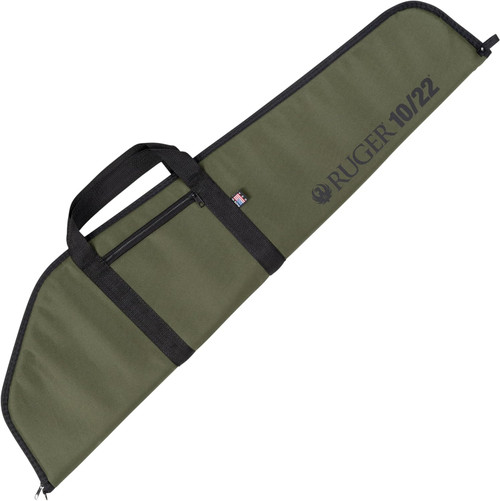 Ruger 10/22 Rifle Case 40" Lockable Zipper Soft Gun Bag Olive w/Logo 283-40