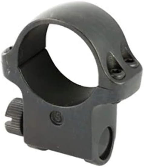 Ruger Single 5B High Scope Ring W/ M77 Hawkeye Matte Blued Finish 1" Tube
