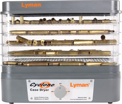 Lyman Cyclone Case Dryer Timer Up To 180 Min. Includes 5 1" Trays 7631560