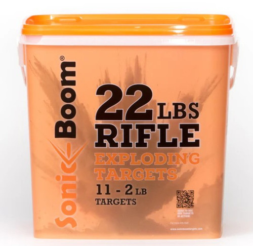 Sonic Boom 22 Pound Exploding Rifle Target - 11 2lb Pack - SBT0211P Sonic Boom 22 Pound Exploding Rifle Target - 11 2lb Pack - SBT0211P