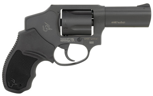 Taurus 2-850131 850 38 Spl 5RD 3" BBL Black Rubber Grip Concealed Hammer