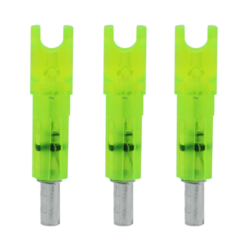 Lumenok Parker Style XXX Lighted Capture Arrow Nocks Green 3 Pack NEW