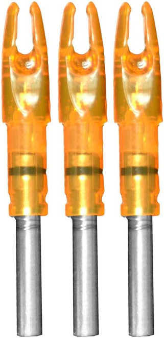 Lumenok Signature S Lighted Arrow Nock HD Orange 3 Pack NEW