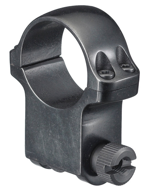 Ruger 6B 1" X-High Scope Ring Matte Black Compatible M77 Hawkeye/African