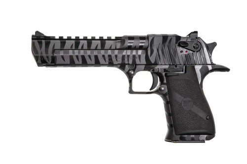 Magnum Research Mark XIX Black with Tiger Stripes 44 Rem Mag 6" BBL DE44BTS