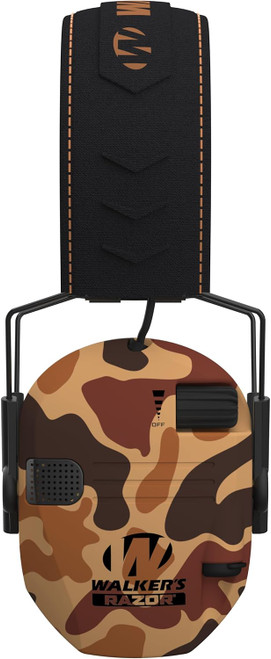 Walker's Razor Slim Electronic Ear Muffs Rating Of 23dB - Duck Camo OSFM