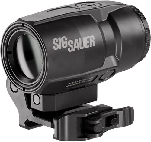 Sig Sauer JULIET3T-AMR 3x22mm Flip-to-Side Optic W/ PowerCam QR Mount Black