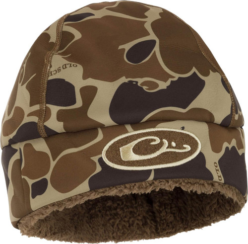 Drake Waterfowl LST Windstopper Beanie Camouflage Hat Old School OSFM