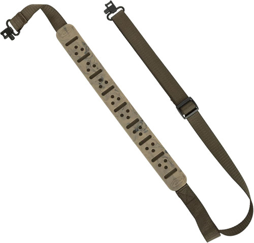 Drake Waterfowl Turkey Tote Shotgun Sling W/ Metal Swivel Stud Olive Swirl