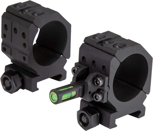 Wheeler 2-Piece 1" Medium Scope Rings W/ Anti-Cant Indicator For Leveling