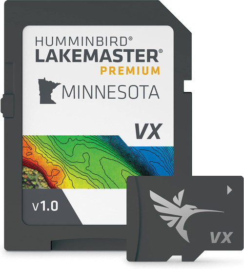 Humminbird LakeMaster Premium Minnesota V1 One Boat Network VX Techn USED