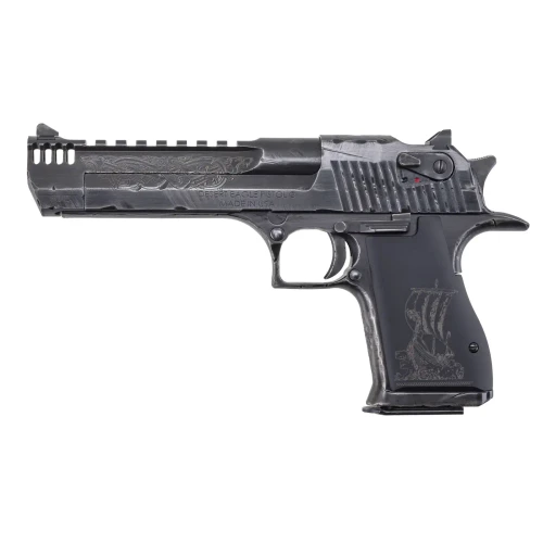 Magnum Research Desert Eagle Mark XIX DE50VK1 50AE Viking Battle Worn 6"