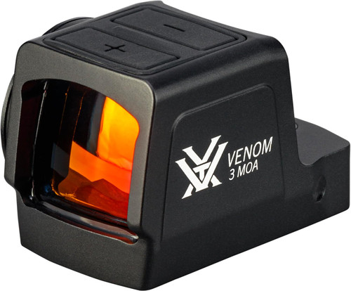 Vortex Venom Enclosed Micro Red Dot Sight - 3 MOA - Black -VEN-MRD3-E