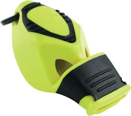 Fox 40 Epik CMG Pealess Safety Whistle 115 dB Neon Yellow 8802-1308