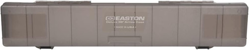 Easton MTM Deluxe Arrow Case 36-Inch Includes Foam Dividers Smoke Grey