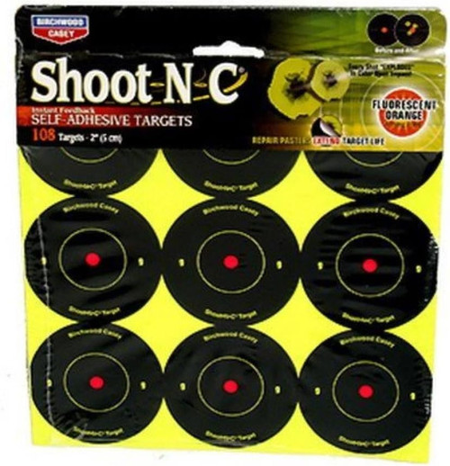 Birchwood Casey Shoot-N-C 2" Target 34210 NEW