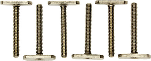 YakAttack Might Bolt, 6 Pack, Stainless Steel - MB20-12-6