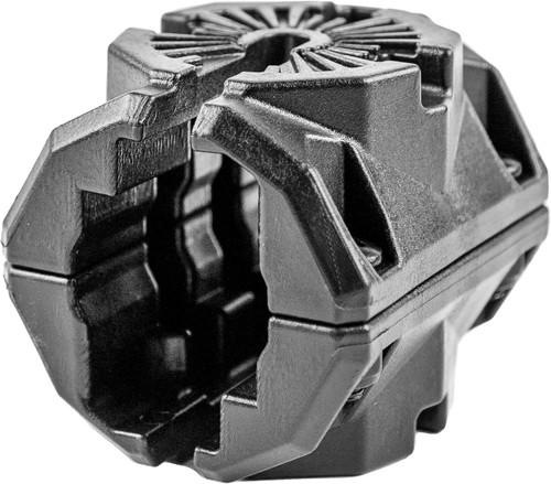 YakAttack MightyMount Duo Rail Adapter Black Single Pack MMBC-1003