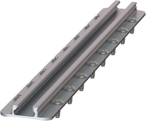 YakAttack GTTL175 GearTrac Top Loading Aluminum Kayak 16" Mounting Track