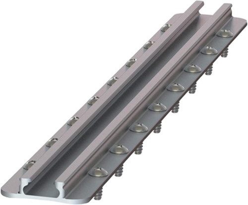 YakAttack GTTL175 GearTrac Top Loading Aluminum Kayak 16" Mounting Track