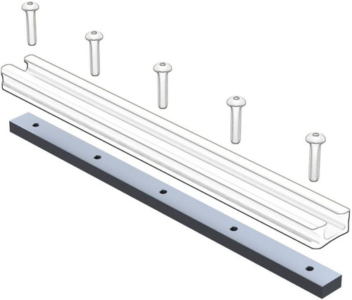 YakAttack Fullback Backing Plate 8" Aluminum Support for GearTrac