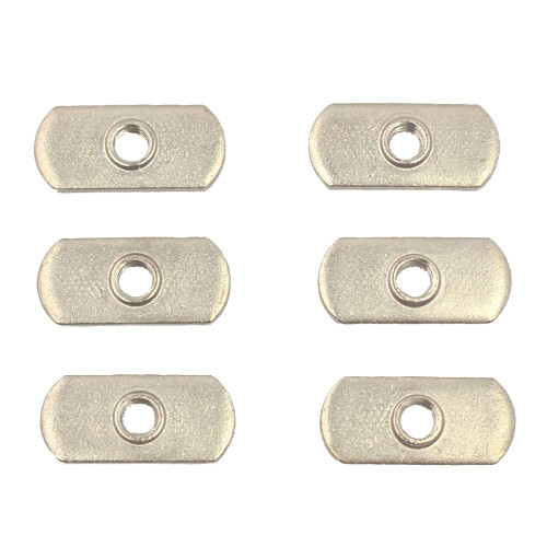 YakAttack Track Nut ½” Wide SS ¼-20 Thread Nuts for Track Systems 6Pk