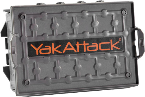 YakAttack TracPak Single Stackable Storage Box GearTrac & MightyMount Grey