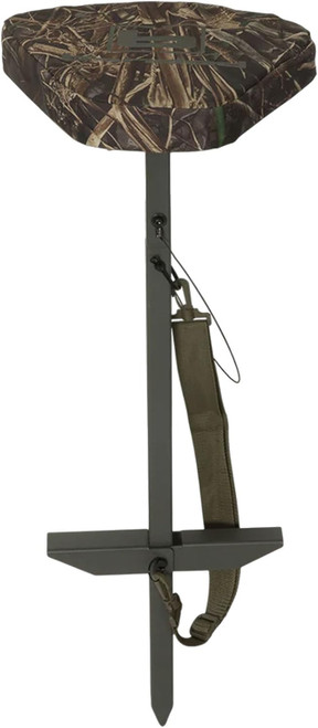 Banded Deluxe Slough Stool W/ Adjustable Height of 26.5" to 34" - MAX-7