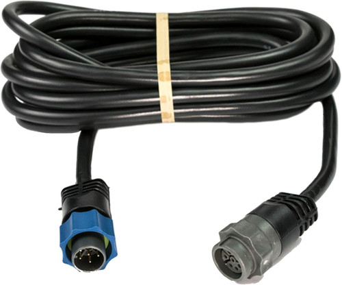 Lowrance XT-12BL 12ft Blue 7-Pin Transducer Extension Cable - USED