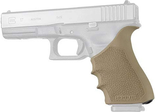 Hogue HandAll Beavertail Grip Sleeve for Glock 17 Gen 3-4 - Flat Dark Earth