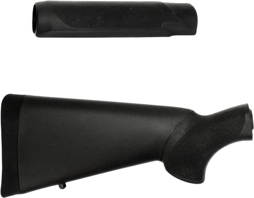 Hogue Mossberg 500 12 Gauge OverMolded Shotgun Stock Forend Kit Black