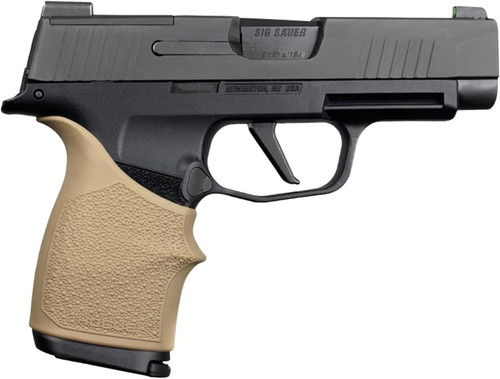 Hogue HandAll Beavertail Rubber Grip Sleeve SIG SAUER P365XL – FDE
