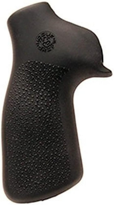 Hogue OverMolded MonoGrip Ruger GP100/Super Redhawk No Finger Grooves Blk