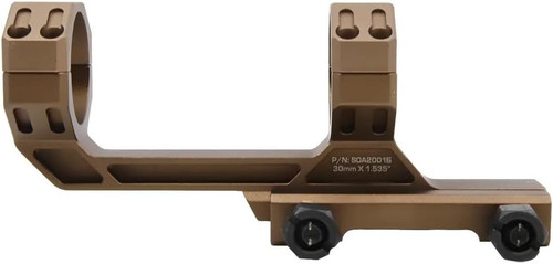 Sig Sauer Alpha MSR 34MM Scope Mount 1.535" High 0MOA Cant M1913 Coyote Brn